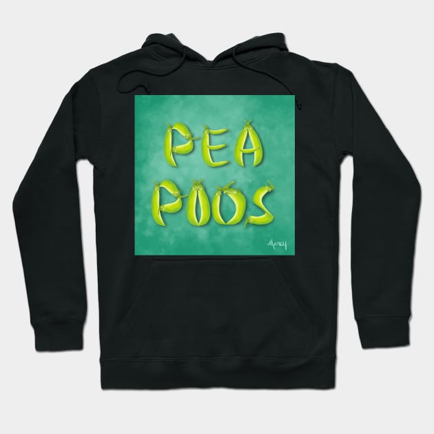 Pea Pods Hoodie by MarcyBrennanArt